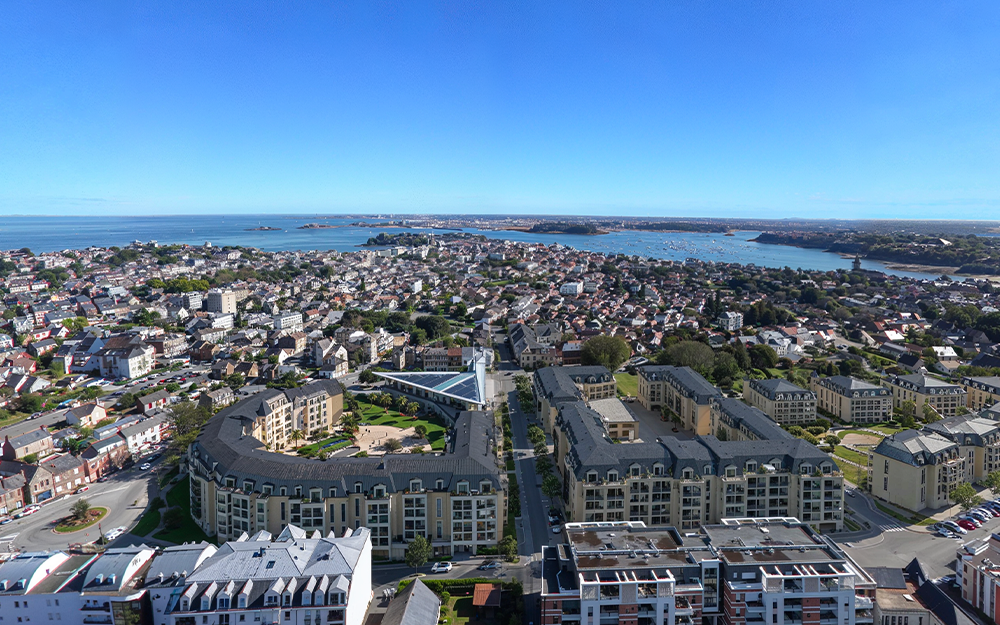 Art Deco Dinard Vue Aérienne